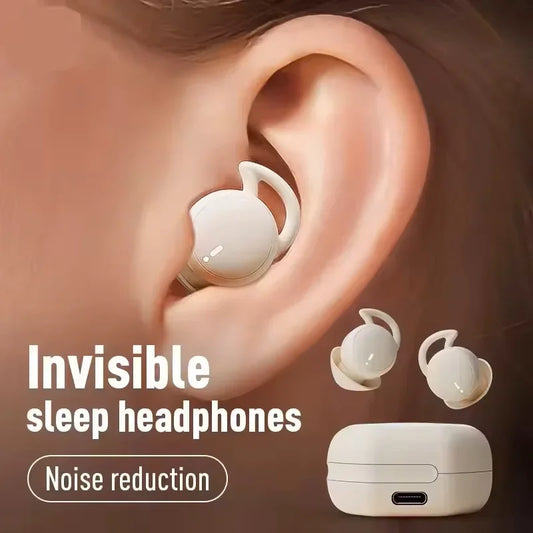 Bluetooth Earbuds,Wireless Sleep Ear Buds,Invisible Noise Cancelling Earphones,Bluetooth  Sleeping Headset for Small Ears Canal