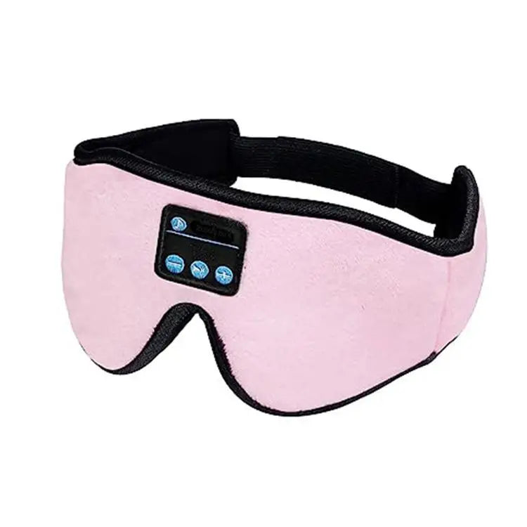 Bluetooth 3D Eye Mask with Built-in HD Speakers for Sleep - Music-Playing Headphones
