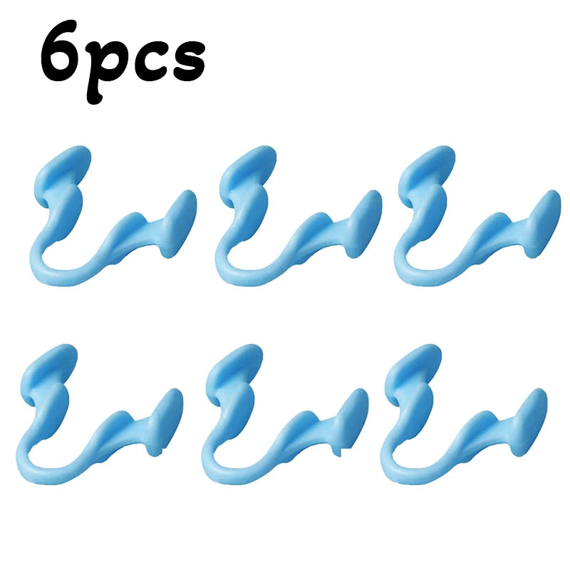 Silicone Anti-Snoring Nose Expanders - 2 to 10 Pack Sleep Aid Clips for Enhanced Sleep Quality and Snoring Relief
