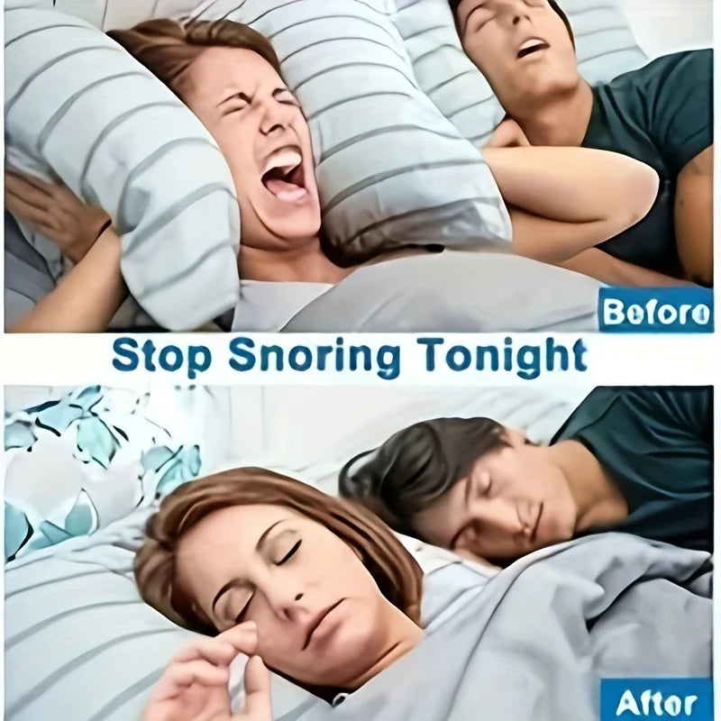 Silicone Anti-Snoring Nose Expanders - 2 to 10 Pack Sleep Aid Clips for Enhanced Sleep Quality and Snoring Relief