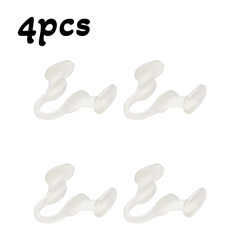 Silicone Anti-Snoring Nose Expanders - 2 to 10 Pack Sleep Aid Clips for Enhanced Sleep Quality and Snoring Relief