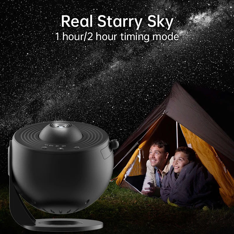 Night Light Galaxy Projector Starry Sky Projector Rotate Planetarium Lamp Night Lamp For Room Decoration And Holiday Gifts