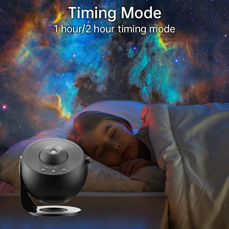 Night Light Galaxy Projector Starry Sky Projector Rotate Planetarium Lamp Night Lamp For Room Decoration And Holiday Gifts