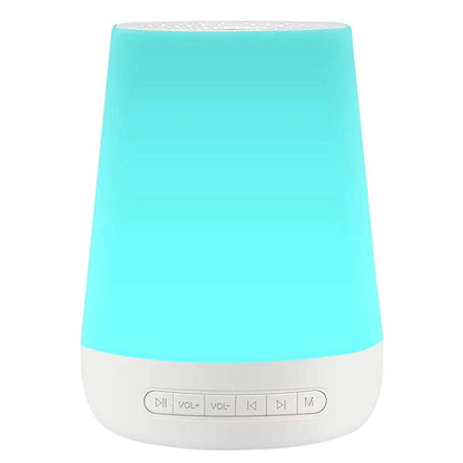 MBZ085 White Noise Machine Baby Sleep Sound Machine Colorful Night Lights 28 Soothing Sounds with 3.5mm Headphone Jack
