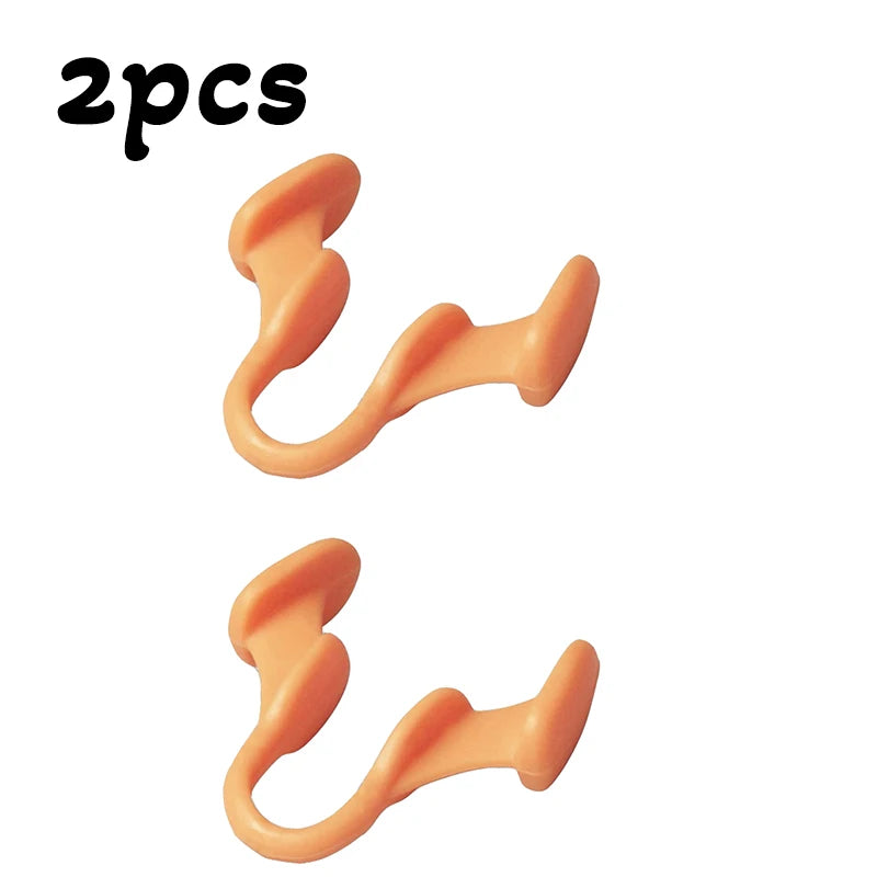Silicone Anti-Snoring Nose Expanders - 2 to 10 Pack Sleep Aid Clips for Enhanced Sleep Quality and Snoring Relief
