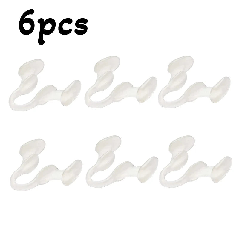 Silicone Anti-Snoring Nose Expanders - 2 to 10 Pack Sleep Aid Clips for Enhanced Sleep Quality and Snoring Relief