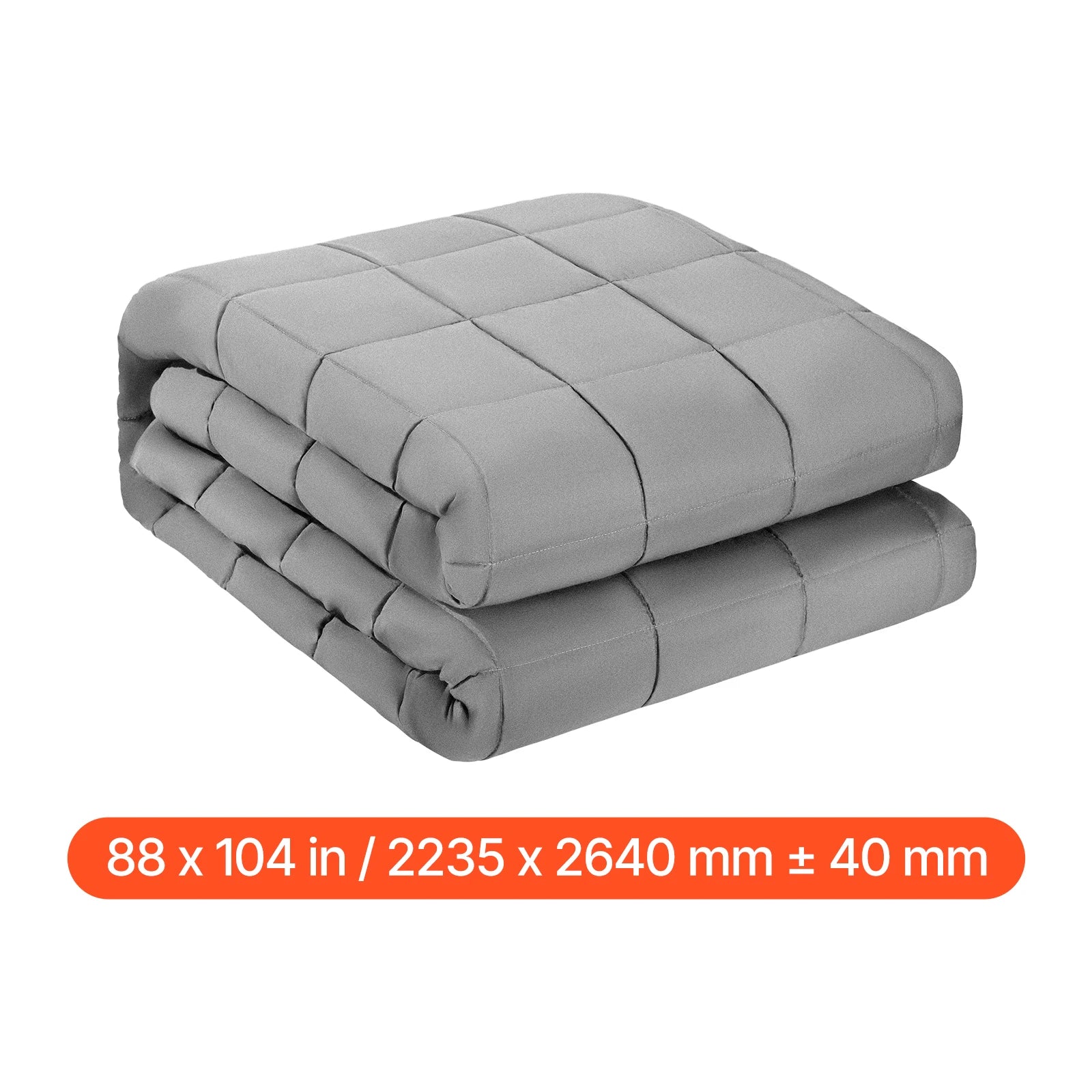 SucceBuy 25 lbs Weighted Blanket - Cooling, Breathable Heavy Blanket with Glass Beads for Year-Round Comfort, Ideal for Adults 250-310 lbs