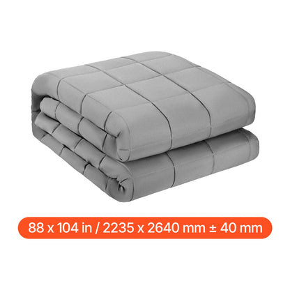 SucceBuy 25 lbs Weighted Blanket - Cooling, Breathable Heavy Blanket with Glass Beads for Year-Round Comfort, Ideal for Adults 250-310 lbs