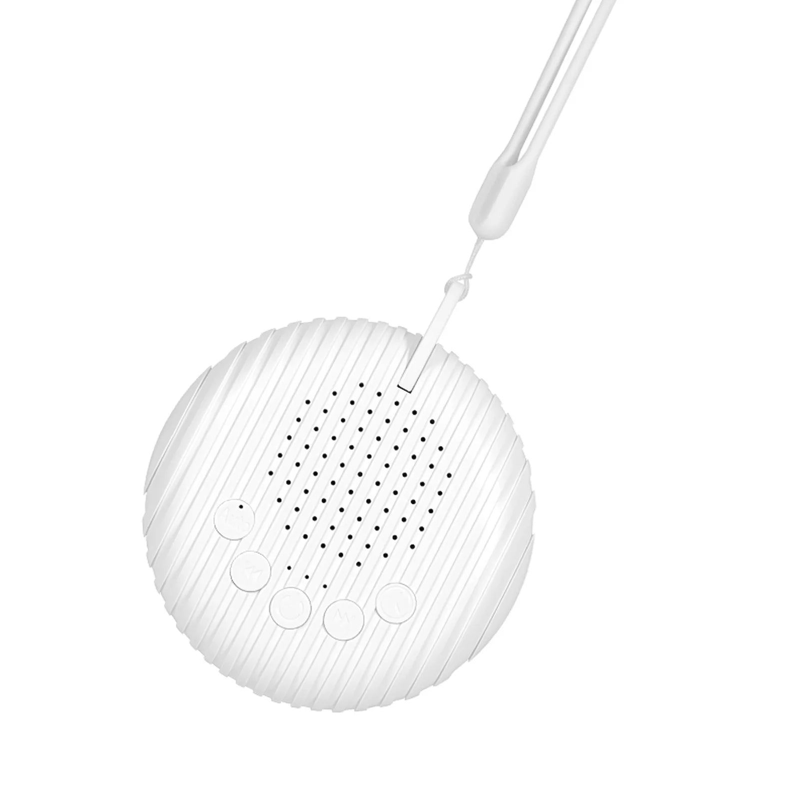 Portable White Noise Sound Machine for Babies - 10 Soothing Sounds, Adjustable Volume, Rechargeable Battery, USB Powered
