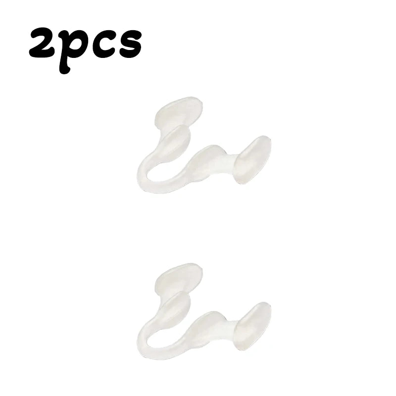 Silicone Anti-Snoring Nose Expanders - 2 to 10 Pack Sleep Aid Clips for Enhanced Sleep Quality and Snoring Relief