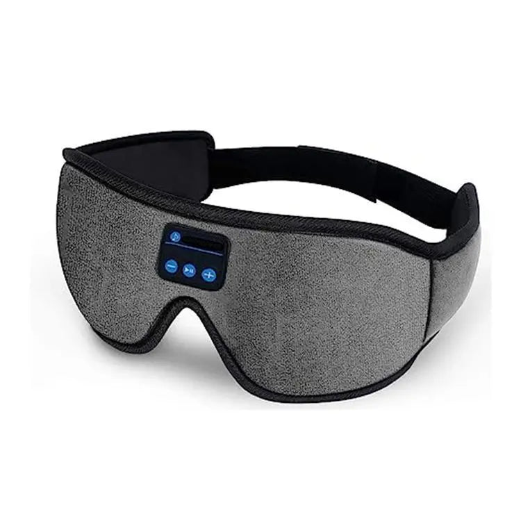Bluetooth 3D Eye Mask with Built-in HD Speakers for Sleep - Music-Playing Headphones