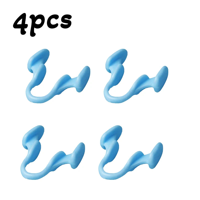 Silicone Anti-Snoring Nose Expanders - 2 to 10 Pack Sleep Aid Clips for Enhanced Sleep Quality and Snoring Relief