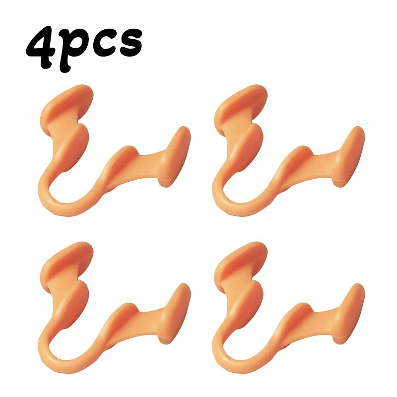 Silicone Anti-Snoring Nose Expanders - 2 to 10 Pack Sleep Aid Clips for Enhanced Sleep Quality and Snoring Relief