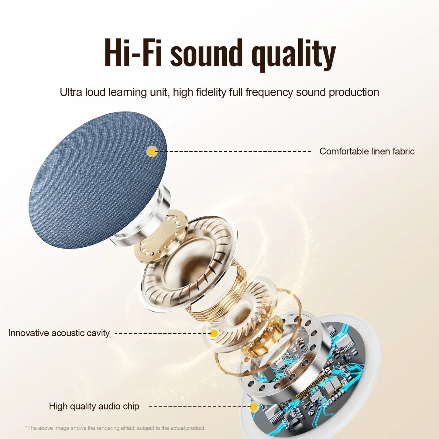 Under Pillow Sleep Speaker Ultra Slim HiFi Noise Reduction Bone Conduction Sound Machine for Deep Sleep Relaxation 2026 New