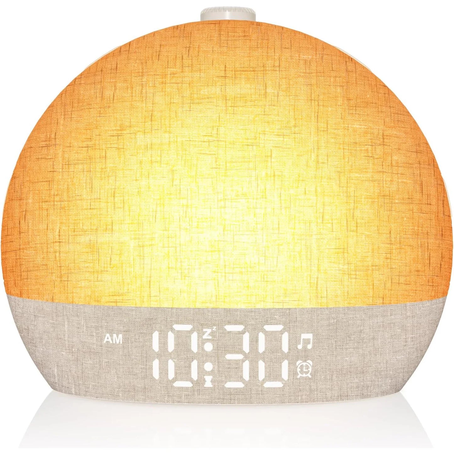 Wake Up Light Sunrise Alarm Clock Timer 30 White Noise Sound Machine Dimmable RGB Night Lights Sleep Aid Snooze Ideal for Gift