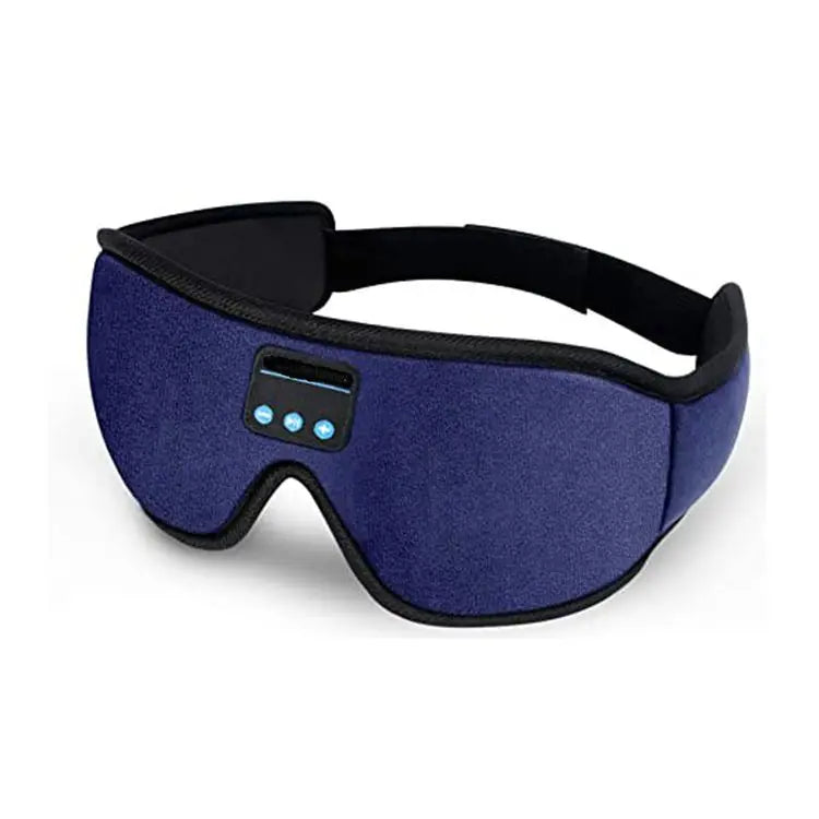 Bluetooth 3D Eye Mask with Built-in HD Speakers for Sleep - Music-Playing Headphones