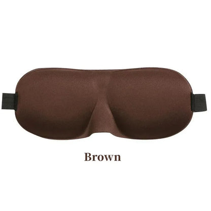 Comfortable Lightweight Eye Cover Soft 3D Contoured Sleeping Mask Breathable Eye Shade for Men and Women Night Travel Rest Aid