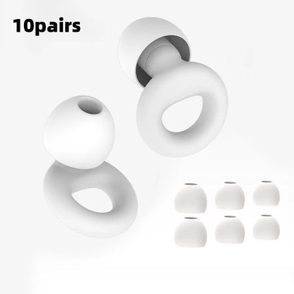 High-Quality Silicone Earplugs for Swimming, Sleeping, and Noise Reduction - Soundproof Design to Minimize Disturbances