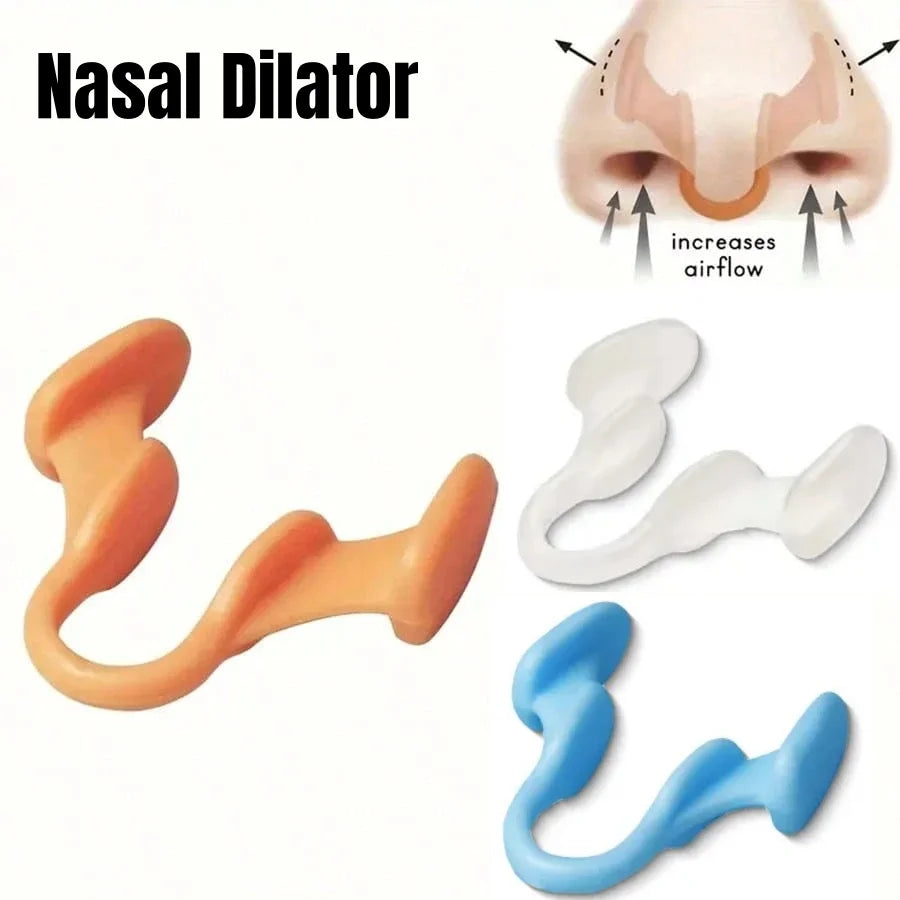 Silicone Anti-Snoring Nose Expanders - 2 to 10 Pack Sleep Aid Clips for Enhanced Sleep Quality and Snoring Relief