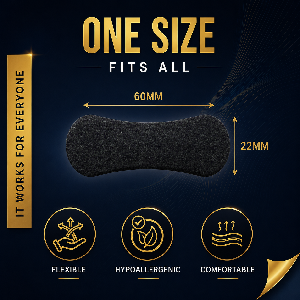 Anti-Snoring Nasal Strips - Breathable Comfort